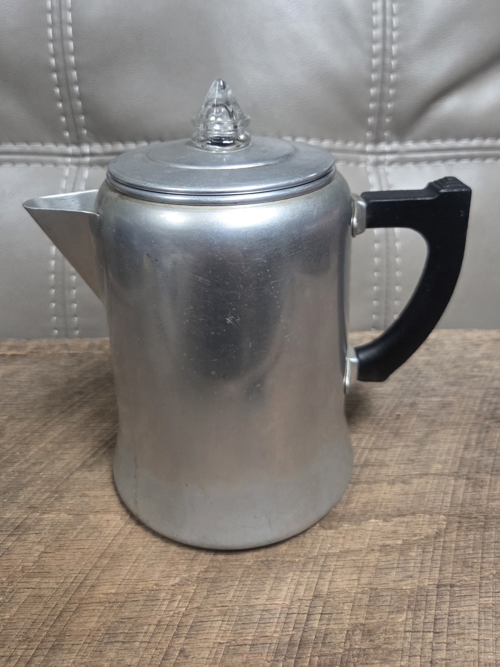 Vintage Priscilla Ware 6 Cup Aluminum Stovetop Coffee Percolator Pot Complete 1O